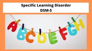 Specific Learning Disorder (DSM-5)