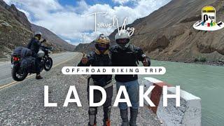 Thrilling Off-Road Biking Adventure in Ladakh || Ultimate Travel Vlog 2024 || Delhi To Leh Ladakh