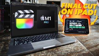 14" M1 Pro MacBook Pro + SIDECAR on an iPad Mini 6 = AWESOME!  Final Cut Pro Tutorial