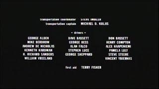 Point Break (1991) End Credits (UniMás 2024)