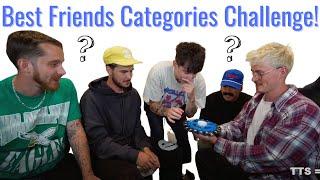 BEST FRIENDS TRY CATEGORIES CHALLENGE! w/ Kian , Ryan, Bobby & Seb