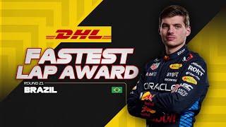 Max Verstappen Sets The Fastest Lap | 2024 Sao Paulo Grand Prix | DHL