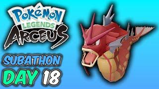 Can I Complete Pokémon Legends Arceus with a Shiny ONLY Water Pokémon Team? Subathon Day 18