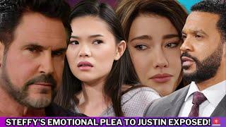 The Bold and the Beautiful! Bill's Visit to Luna in Jail + Steffy's Desperate Plea to Justin!