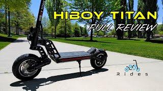 Hiboy Titan Full Review! 25+ MPH Scooter Under $1000