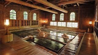 150-Year-Old Japanese Hidden Onsen Featuring Multiple Wooden Baths | Hoshi Onsen Chojukan