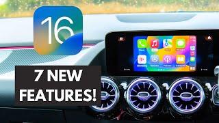 Apple CarPlay iOS 16 | 7 NEW FEATURES!