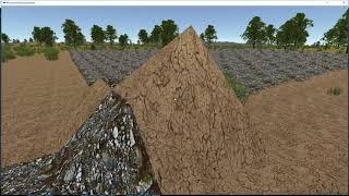 Gameplay Example - Procedural terrain generation and run-time alteration of terrain