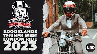 The Distinguished Gentleman's Ride  |  Brooklands Triumph West London Ride 2023