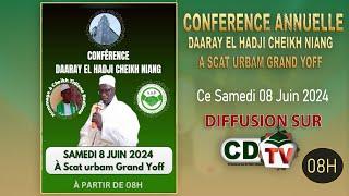 2°PARTIE / CONFERENCE ANNUELLE DAARAY EL HADJI CHEIKH NIANG A SCAT URBAM GRAND YOFF / EDITION 2024