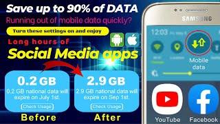 How to Save MOBILE DATA while using YouTube | Top 2 Data Saving Tricks for iOS and Android