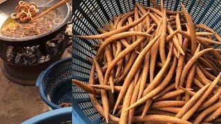 ATIFUFUI / ADUNLEI/ KOKORO. Delicious and crunchy cornmeal sticks/ snacks .