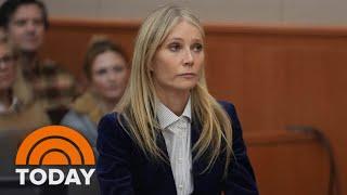 What did Gwyneth Paltrow whisper to plaintiff as she left court?