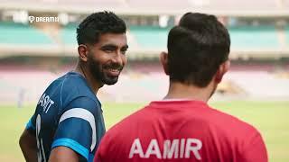 Dream11: Bumrah gets Aamir Laal in the face!!  #sabkhelenge