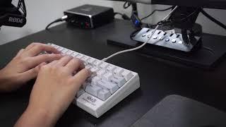[type racer] HHKB Professional 2 (topre switches) ASMR
