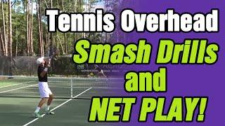 Tennis Overhead Smash Drills And Net Play - Tom Avery Tennis
