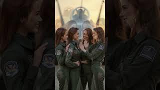 Is This the Most Beautiful Female Pilot? #womeninaviation #pilot #fighterpilot #short #aviation #new