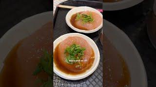 Eating with dad in the Spirited Away town of Jiufen, Taiwan