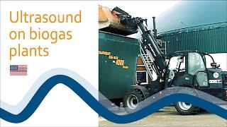 Ultrasound on biogas plants - Ultrawaves GmbH