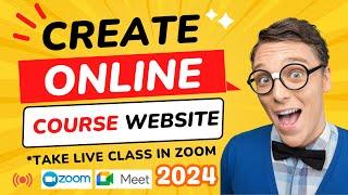 How to Create Online Course Website in WordPress (Create Full Website Within 30 Minutes)