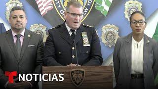 La policía informa sobre la captura del inmigrante sospechoso de un ataque sexual en Nueva York