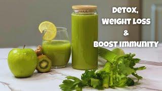 Lose Weight & Boost your Immune System with This Natural Detox Juice