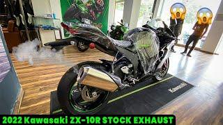 2022 Kawasaki ZX-10r | Stock Exhaust Sound Test