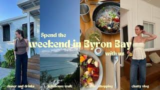 vlog: weekend with us in Byron Bay 