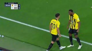 Houssem Aouar Goal | Al Ittihad vs Al Akhdoud Sc (1-1), Goals Results And Extended Highlights-2025..