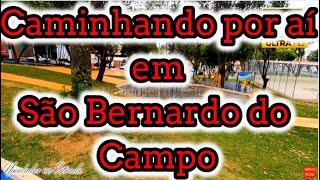 Caminhando por aí em São Bernardo do Campo, Praça parque Domingos Vanzella 4k T2 Vd 32