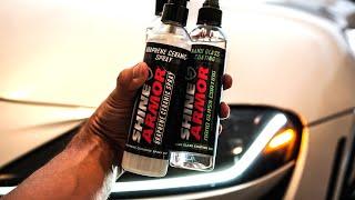 Shine Armor Graphene Ceramic Spray & Nano Glass Coating | Easiest Ceramic Spray for Cars