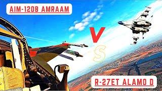 F-16 Vs J-11 [ BVR dogfight ] Dubai [ Persian Gulf ] 4K