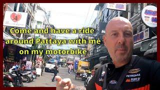 Come ride around, Pattaya with me on my motorbike, lets see the famous Soi's