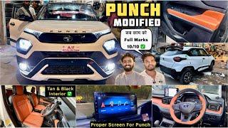 2024 Tata Punch Pure Base To Top Modification With Price  Tata Punch Base to Top Modified