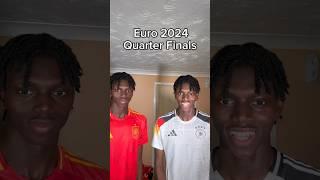 The Euro 2024 Quarter Finals #football #euros #euro2024