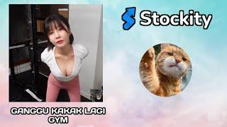 GANGGU KAKAK LAGI GYM || STOCKITY OFFICIAL TRADING PROFITS 1.4 JT