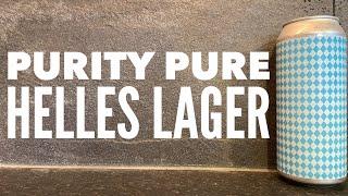 Purity Pure Helles Lager By Purity Brewing Company | British Craft Beer Review