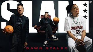 Behind the Scenes with South Carolina Head Coach Dawn Staley at her SLAM 250 Cover Shoot 