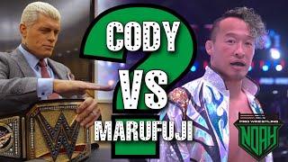 Marufuji vs AJ Styles: Exclusive Interview with WWE CODY RHODES