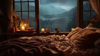 Дождливая ночь в лесу: шум дождя приносит ощущение покоя и расслабления