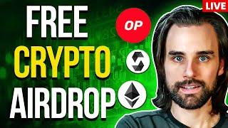 Get free crypto from the Optimism Airdrop (not too late)!