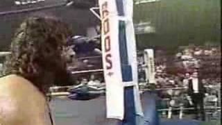 Cactus Jack beats up the drummer!