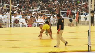 TRADITIONAL WRESTLING COMPETITION in KOHIMA, INDIA