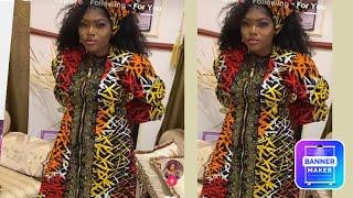 How To Cut and Sew Kaftan With Front Zipper || Ankara Kaftan styles 2024 for #beuatiful ladies