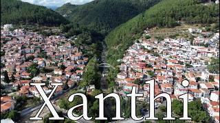 Xanthi, Greece - by drone [4K] #thrace