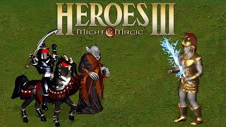 Heroes 3: A tale of Teleport, Melee combat and Clone - an exciting battle with a Tower boss!