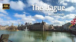 Travel to Netherlands, The Hague & De Pier - April 2022 Morning Walk 4K HDR ASMR