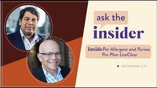 Ask the Insider—Inside pet allergens and Purina Pro Plan LiveClear | Allergy Insider