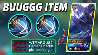 BUGG ITEM | Must Try This Item For One Shot | Supreme No.1 Argus | ~ Sesshumaru