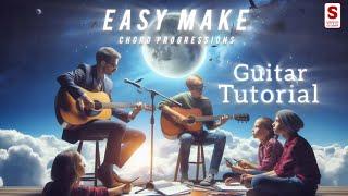 Easily Make Chord progressions | Chord Shifting | Basic Guitar lesson | Sahasons Music Academy